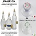 EricX Light Wine Bottle Tiki Torch Kit 4 Pack